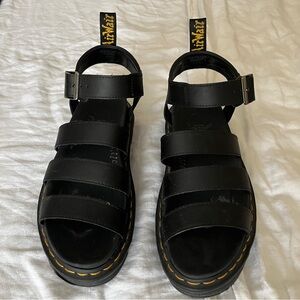 Dr. Martens Blaire Hydro Leather Strap Sandals size US8